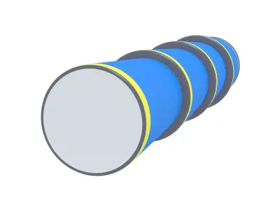 Monoculars 3D model