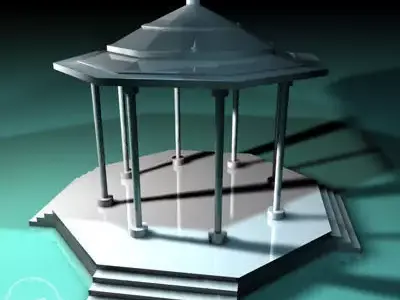 Gazebo Free 3D model