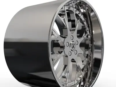 ASANTI AF826 WHEEL 3D MODEL 3D model