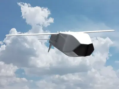 AKF-98A Missile 3D model