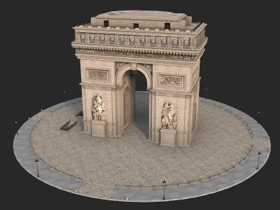 Arc of Triumph 3D model