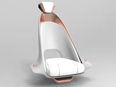 Car seat concept model - The CUDDLE concept 3D model
