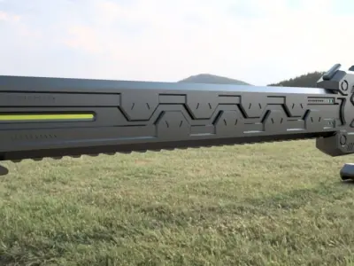 ZZZ Cyberpunk Katana 3D STL 3D print model