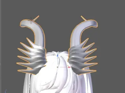 Demon Horns  3D model