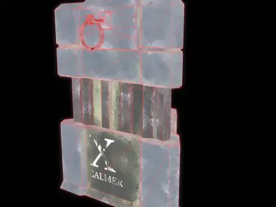 Chemical grenade type ORG 1 Low-poly 3D model