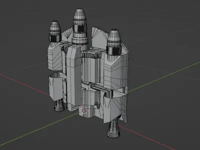 mandalorian jetpack 3D print model