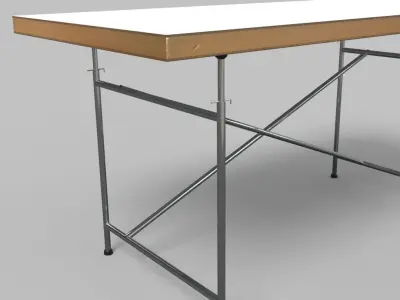 Eiermann Table by Egon Eierman Free 3D model