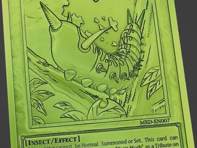 INSECT MONSTERS PACK 1 - YUGIOH 3D print model