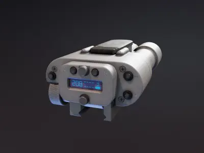 Radius Rangefinder Low-poly 3D model
