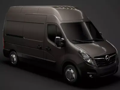 Opel Movano L2H3 Van 2020 3D model