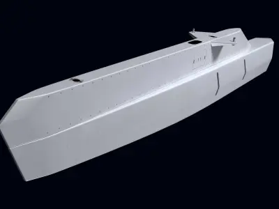 Sensor Pod for F-22 Raptor 3D model