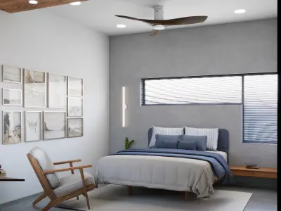 Modern Bedrooms interiors Free 3D model