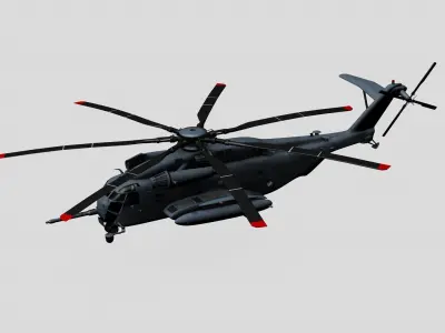 Blackout Helicopter 3D model