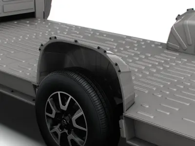 Opel Movano 3540 L4 PlatformCab HQInterior 2023 3D model