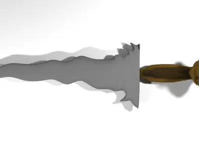 Keris Buda 3D model