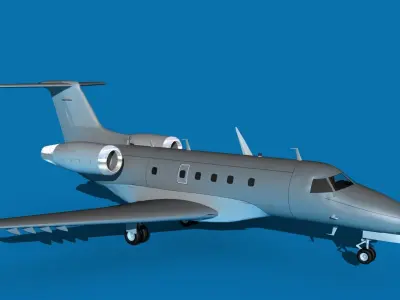 Embraer Praetor 500 V00 3D model