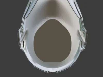 Mandalorian Helmet Alternative Design  3D model
