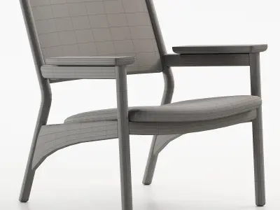 KINUTA TERRACE armchair 3D model