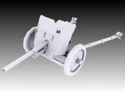 Pak 37 3D model