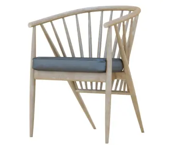 Poltroncina Genny  Armchair Free 3D model