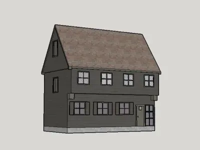 paul revere house 3D model