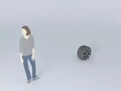 Disk Moose 23 Free 3D model