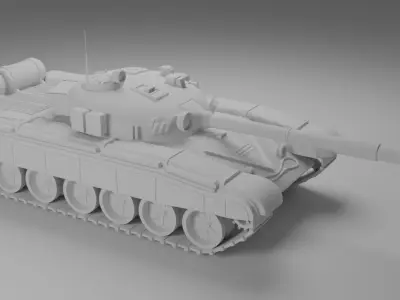 T-72 A 3d Model 3D model