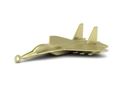 Pendant Aircraft Model F-105 N012329 3D print model