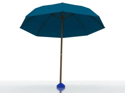 Umbrella Free 3D model buy