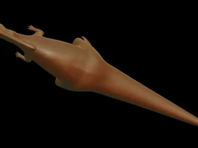 Parasaurus dinosaur 3D print model