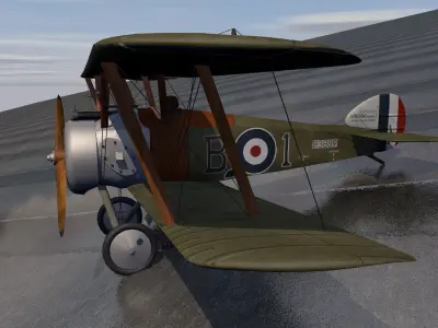 Sopwith Camel 3D model