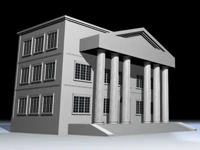 Public building 2 3D model