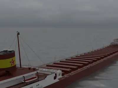 Edmund Fitzgerald 3D model 3D model