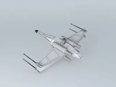 X-Wing Fighter Free 3D model