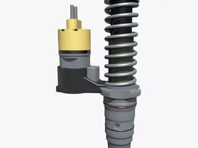 Industrial Injector Model 3D model