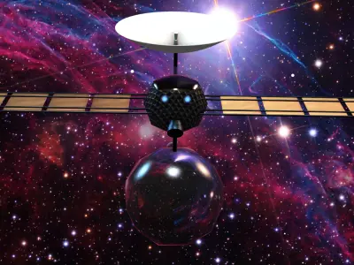 Space Probe 3D model