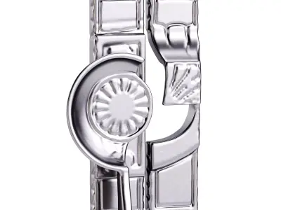 Antique Brass Window Sash Lock Victorian Style Window Locks 3D model