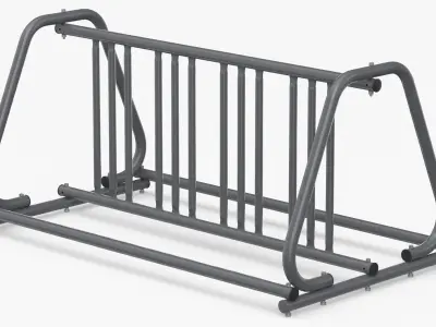 Bike Rack 04 3D model