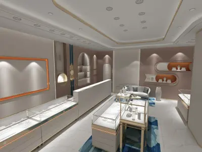 Jewelry Store 5 3D model