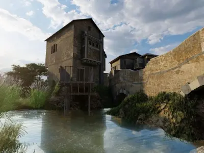 Historic city -Ancient City 3D model