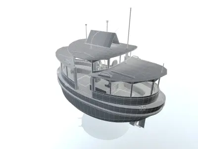Harbour Ferry 3D model