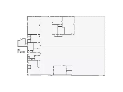 Commercial Interior Sketch - 14001-18000 SF - Xactimate 3D model