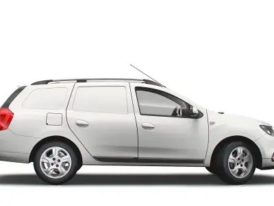 Dacia Logan MCV Van 2019 3D model