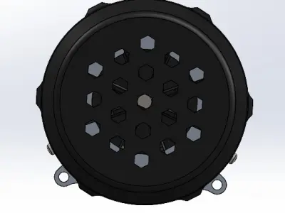 1200W Electric BLDC Motor For Boat 3D model