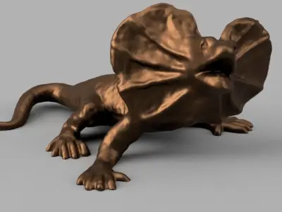Dinosaure lizard 3D model
