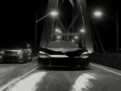 McLaren Senna animation Free 3D model