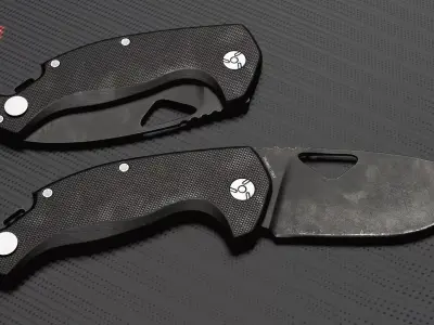 Folding Knife Low-poly 3D model order