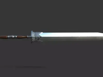 Sword 1 Low-poly 3D model