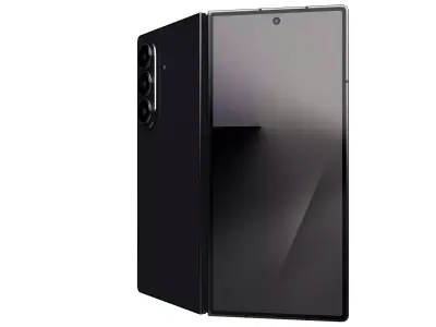 Samsung Galaxy Z Fold7 Jet Black 3D model