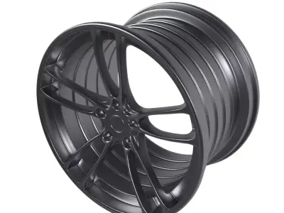 Wheel Rim Free 3D model